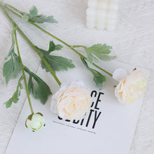 Load image into Gallery viewer, 3Forks Loula Simulation flower Branch Silk Artificial Flowers Home Wedding Decoration Flores Artificial Flower
