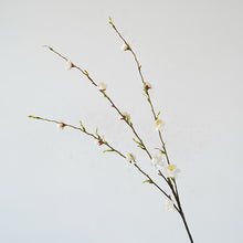 Load image into Gallery viewer, 3Forks Plum Blossom Artificial Flowers Branch Silk Artificial Flowers Home Wedding Decoration Flores Artificial Flower
