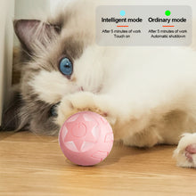 Load image into Gallery viewer, Star Smart Cat Toys with Light Automatic Rolling Ball Electric Cat Interactive Toys Cats Training Self-moving Kitten Toys for Indoor Playing
