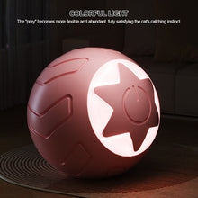Load image into Gallery viewer, Star Smart Cat Toys with Light Automatic Rolling Ball Electric Cat Interactive Toys Cats Training Self-moving Kitten Toys for Indoor Playing
