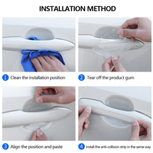 Load image into Gallery viewer, 2Pcs/4Pcs Universal Car Door Handle Stickers Scratch-resistant Door Bowl Paint Rear Mirrors Protective Film Handle Bumper Strip For BYD Atto 3 Yuan Plus 2022 2023
