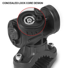 Load image into Gallery viewer, Universal Rotatable Multi-Function Motorcycle Bicycle Helmet Lock Anti-Theft Electric Bike Luggage Locks Safety Lock
