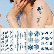 Load image into Gallery viewer, Waterproof and Sweat Resistant Disposable Tattoo Sticker Butterfly Wings Creative Tattoo Sticker for Men and Women
