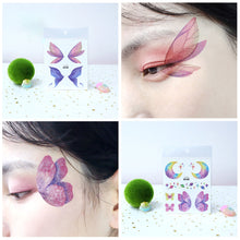 Load image into Gallery viewer, Waterproof Pink Butterfly Tattoo Sticker Dream Collection Wing Butterfly Pink Face Tattoo Sticker Summer Party
