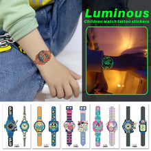 Load image into Gallery viewer, Waterproof Luminous Watch Tattoo Stickers for Children's and Men's Luminescent Creative Tattoo Stickers
