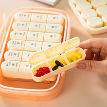 Load image into Gallery viewer, Sealed Small Medicine Box Portable Pill Packaging Box Three Meals A Week Seven Days Large Capacity Medicine Storage Box
