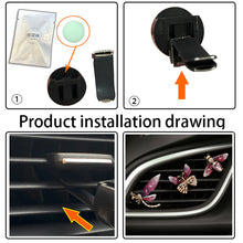 Load image into Gallery viewer, Car Perfume Clip Exquisite Butterfly Dragonfly Bee Air Conditioning Outlet Aromatherapy Decorative Clip Accessories Metal

