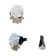 Load image into Gallery viewer, 3Pcs Car Air Conditioning Outlet Vent Perfume Clip Exquisite Interior Accessories Decoration Fragrance Rose with Diamonds for Girl Women's
