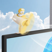 Load image into Gallery viewer, USB Input Mini Fan Office Monitor Top Cooling Fans Flying Duck Fan Portable Summer Fan Mute Fans Home Table Fan Ornaments
