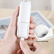 Load image into Gallery viewer, Folding Handheld Mini Fan USB Rechargeable Cooling Fans Cute Portable Summer Small Pocket Fan Cartoon Mute Fans for Dormitory Home Student Outdoor Traveling Fans
