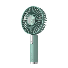 Load image into Gallery viewer, Portable Handheld Fan USB Rechargeable Summer Hand Hold Fan with Base Outdoor Travel Fan Students Office Table Fan
