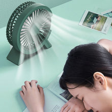 Load image into Gallery viewer, 4 inch USB Input Desktop Fan Office PC Connection Mini Fan Students School Fan Mute USB Fan
