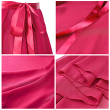 Load image into Gallery viewer, Tie Up Ballet Skirt Long Chiffon Dance Skirt Fairy Chiffon Long Ballet Tutu Dress Dance Costumes Dress
