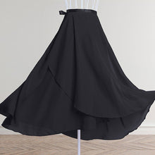 Load image into Gallery viewer, Tie Up Ballet Skirt Long Chiffon Dance Skirt Fairy Chiffon Long Ballet Tutu Dress Dance Costumes Dress
