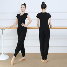 Load image into Gallery viewer, Woman Fitness Yoga Pants Running Sport Pants Yoga Legging Dance Pants High Waist Stretch Slim Ballet Pants
