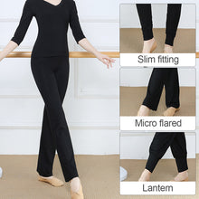 Load image into Gallery viewer, Woman Fitness Yoga Pants Running Sport Pants Yoga Legging Dance Pants High Waist Stretch Slim Ballet Pants
