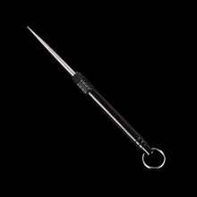 Load image into Gallery viewer, Multi-Purpose Titanium Outdoor EDC Portable Toothpick Bottle Fruit Fork Camping Tool Toothpick Tube Is More Durable Than Floss
