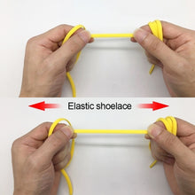 Load image into Gallery viewer, 1Pair Elastic Lazy Shoelaces No Tie Shoe Laces Sneakers Flats Shoelaces Quick Shoelace Fit All Shoes
