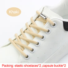 Load image into Gallery viewer, 1Pair Elastic Lazy Shoelaces No Tie Shoe Laces Sneakers Flats Shoelaces Quick Shoelace Fit All Shoes
