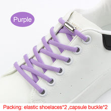 Load image into Gallery viewer, 1Pair Elastic Lazy Shoelaces No Tie Shoe Laces Sneakers Flats Shoelaces Quick Shoelace Fit All Shoes
