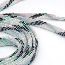 Load image into Gallery viewer, One Pairs Rainbow Elastic Laces Sneakers No Tie Shoe Laces Flat Rubber Shoelace For Shoes
