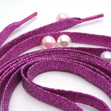 Load image into Gallery viewer, One Pairs Rainbow Elastic Laces Sneakers No Tie Shoe Laces Flat Rubber Shoelace For Shoes
