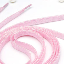 Load image into Gallery viewer, One Pairs Rainbow Elastic Laces Sneakers No Tie Shoe Laces Flat Rubber Shoelace For Shoes
