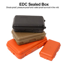 Load image into Gallery viewer, EDC Outdoor Camping Tool Survival Waterproof Equipment Sealed Box Dustproof Pressure-Proof
