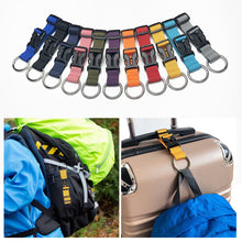 Load image into Gallery viewer, Portable Nylon Anti-theft Luggage Strap Holder Gripper Add Bag Handbag Clip Use To Carry Multitool
