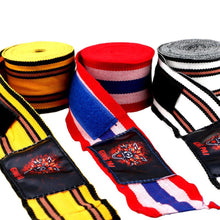 Load image into Gallery viewer, 3M 5M Cotton MMA / Kickboxing Hand Wraps Muay Thai Boxing Glove Hand Protectors Punch Boxing Bandage
