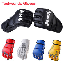 Load image into Gallery viewer, Thick Boxing Gloves MMA Gloves Half finger Sanda Taekwondo Fight MMA Sandbag Gloves Training Equipment
