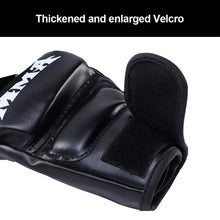 Load image into Gallery viewer, Thick Boxing Gloves MMA Gloves Half finger Sanda Taekwondo Fight MMA Sandbag Gloves Training Equipment
