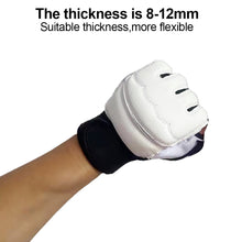 Load image into Gallery viewer, Half Finger Boxing Gloves PU Leather MMA Fighting Kick Boxing Gloves Karate Muay Thai Training Workout Gloves

