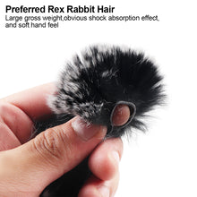 Load image into Gallery viewer, 2PCS Rex Rabbit Hair Bow And Arrow Shock Absorber Traditional Bow Compound American Hunter Reflex Bow Sound Absorber Sound Vibration Dampener Hunting Accessories 20CM
