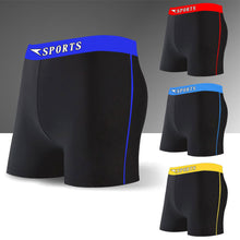 Load image into Gallery viewer, Men Fashion Wide Waist Milk Silk Swimming Trunks Boxing Beach Hot Spring Water On Sports Quick Dry Shorts Anti-Embarrassment Boxer Trunks Slim Breathable Shorts
