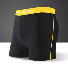 Load image into Gallery viewer, Men Fashion Wide Waist Milk Silk Swimming Trunks Boxing Beach Hot Spring Water On Sports Quick Dry Shorts Anti-Embarrassment Boxer Trunks Slim Breathable Shorts
