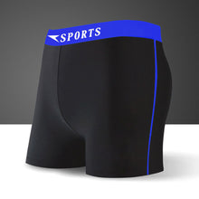 Load image into Gallery viewer, Men Fashion Wide Waist Milk Silk Swimming Trunks Boxing Beach Hot Spring Water On Sports Quick Dry Shorts Anti-Embarrassment Boxer Trunks Slim Breathable Shorts
