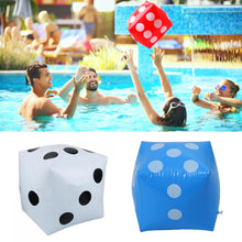 Load image into Gallery viewer, 35CM Large Water Inflatable Dice Toys Outdoor Pool Beach Party Supplies Parent-Child Entertainment Interactive Toys Bar KTV Atmosphere Props
