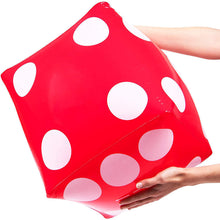 Load image into Gallery viewer, 35CM Large Water Inflatable Dice Toys Outdoor Pool Beach Party Supplies Parent-Child Entertainment Interactive Toys Bar KTV Atmosphere Props
