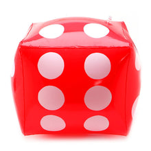 Load image into Gallery viewer, 35CM Large Water Inflatable Dice Toys Outdoor Pool Beach Party Supplies Parent-Child Entertainment Interactive Toys Bar KTV Atmosphere Props
