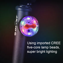 Load image into Gallery viewer, Dazzle Bike Taillight Outdoor Night Riding USB Charging Safety Warning Light IPX-5 Class Waterproof Highlighting Riding Accessories
