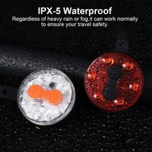 Load image into Gallery viewer, Dazzle Bike Taillight Outdoor Night Riding USB Charging Safety Warning Light IPX-5 Class Waterproof Highlighting Riding Accessories
