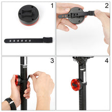 Load image into Gallery viewer, Dazzle Bike Taillight Outdoor Night Riding USB Charging Safety Warning Light IPX-5 Class Waterproof Highlighting Riding Accessories
