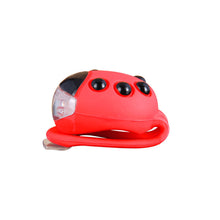 Load image into Gallery viewer, Children's Bicycle Simulation Ladybug Light Cute Cartoon Modeling Waterproof Led Warning Light Balancing Car Scooter Accessories
