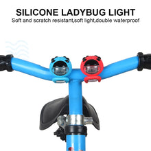 Load image into Gallery viewer, Children's Bicycle Simulation Ladybug Light Cute Cartoon Modeling Waterproof Led Warning Light Balancing Car Scooter Accessories
