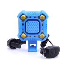 Load image into Gallery viewer, Mountain Biking Multifunctional 2-In-1 Horn Light 140 High Decibel USB Rechargeable IPX6 Waterproof 350 Lumen Bicycle Headlights Night Riding Equipment
