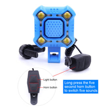 Load image into Gallery viewer, Mountain Biking Multifunctional 2-In-1 Horn Light 140 High Decibel USB Rechargeable IPX6 Waterproof 350 Lumen Bicycle Headlights Night Riding Equipment
