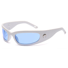 Load image into Gallery viewer, Fashion Y2K Dazzling Sports Cycling Glasses Future Sense Crescent Style Outdoor Activities Driving UV400 Protection Sunglasses
