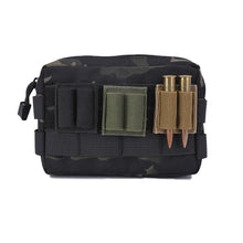 Load image into Gallery viewer, Outdoor 2 Hole Shotgun Ammunition Bag Tactical Backpack Velcro Accessories Nylon Bullet Bag Shooting Hunting Accessories
