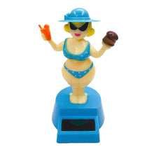 Load image into Gallery viewer, Solar Shaking Head Swinging Hawaii Girls Car Interior Decoration Creative Dancing Doll Car Ornament Solar Power Toy Car-styling
